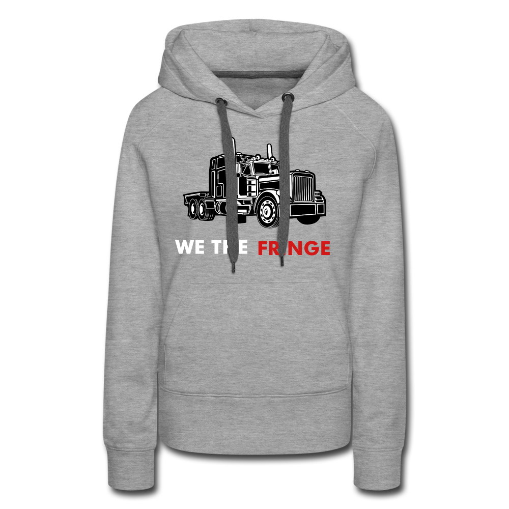 Women’s Premium WE THE FRINGE Hoodie - heather grey