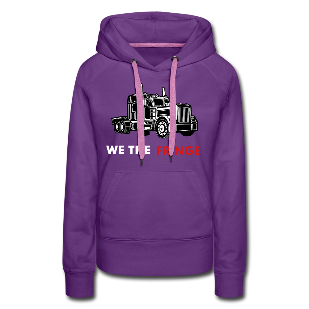 Women’s Premium WE THE FRINGE Hoodie - purple