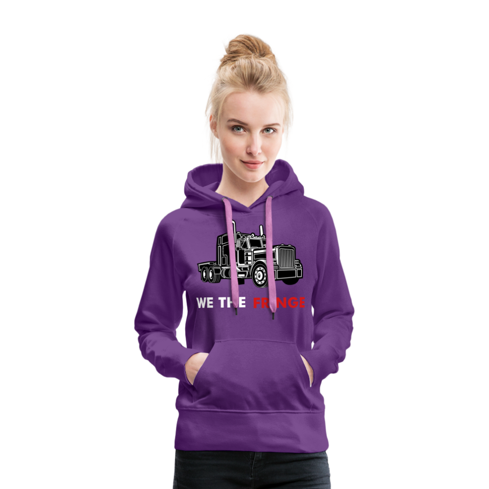 Women’s Premium WE THE FRINGE Hoodie - purple