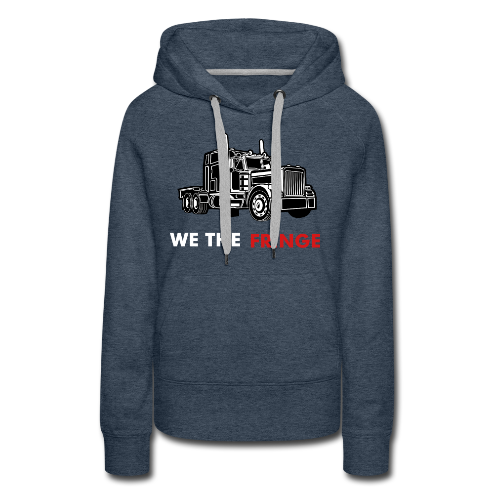 Women’s Premium WE THE FRINGE Hoodie - heather denim