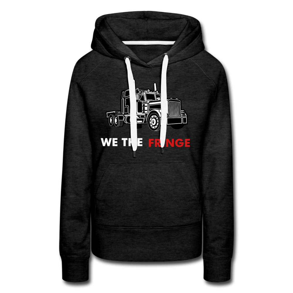 Women’s Premium WE THE FRINGE Hoodie - charcoal grey